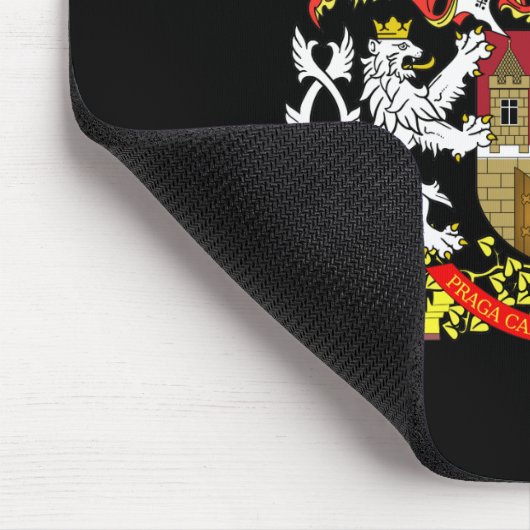 Wappen von Prag Mousepad (Ecke)