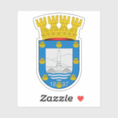 Wappen von Providencia, Chile Aufkleber (Blatt)