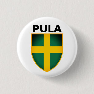 Wappen von Pula (Istrien), Kroatien Button