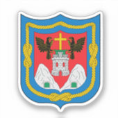 Wappen von Quito, Ecuador Aufkleber (Vorderseite)