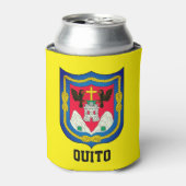 Wappen von Quito, Ecuador Dosenkühler (Kanne Vorderseite)