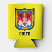 Wappen von Quito, Ecuador Dosenkühler (Vorderseite)