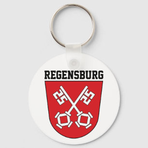 Wappen von Regensburg, Deutschland Schlüsselanhänger