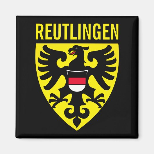 Wappen von Reutlingen, Deutschland Magnet (Vorne)