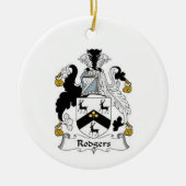 Wappen von Rodgers Keramik Ornament (Vorne)