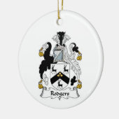 Wappen von Rodgers Keramik Ornament (Links)