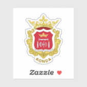 Wappen von Ronda, Spanien Aufkleber (Blatt)