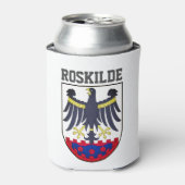 Wappen von Roskilde, Dänemark Dosenkühler (Kanne Vorderseite)