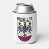 Wappen von Roskilde, Dänemark Dosenkühler (Kanne Rückseite)
