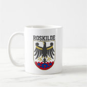 Wappen von Roskilde, Dänemark Kaffeetasse (Links)