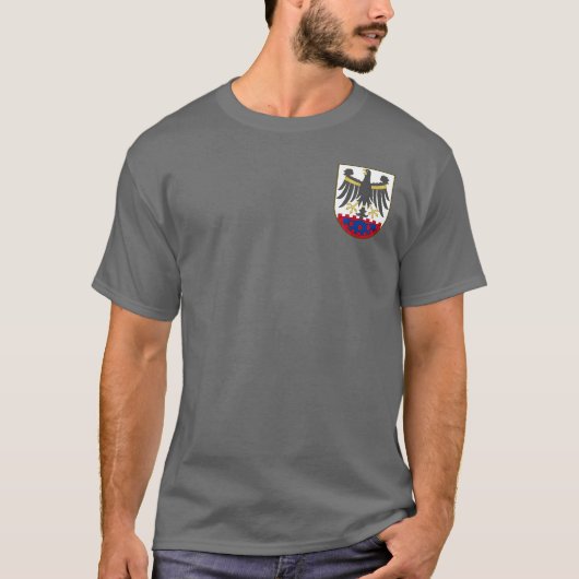 Wappen von Roskilde, Dänemark T-Shirt (Vorderseite)