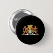 Wappen von Rotterdam Button (Vorne & Hinten)