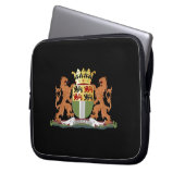 Wappen von Rotterdam Laptopschutzhülle (Vorderseite Links)