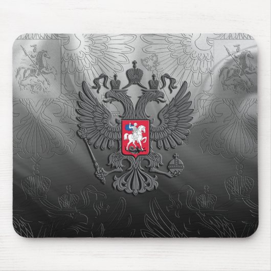 Wappen von Russland Mousepad (Vorne)