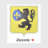 Wappen von Salon-de-Provence, Bouches-du-Rhône Aufkleber (Blatt)