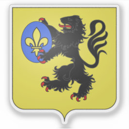 Wappen von Salon-de-Provence, Bouches-du-Rhône Aufkleber