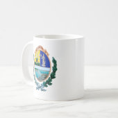 Wappen von Salto, Uruguay Kaffeetasse (Vorderseite Links)