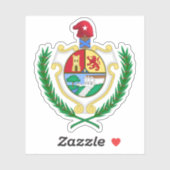 Wappen von San Antonio de los Baños, Kuba Aufkleber (Blatt)