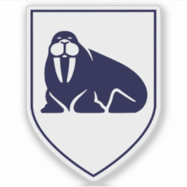 Wappen von Sandgerði, Island Aufkleber