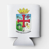 Wappen von Santa Cruz de la Sierra (Bolivien) Dosenkühler (Rückseite)