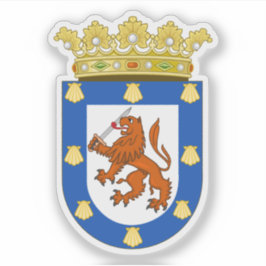 Wappen von Santiago, Chile Aufkleber
