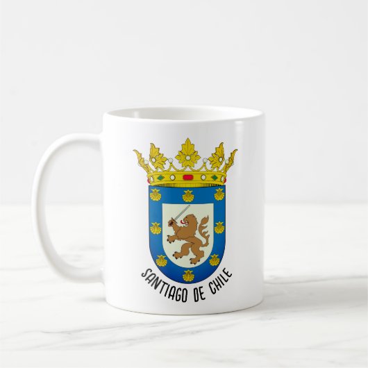 Wappen von Santiago de Chile Kaffeetasse (Links)
