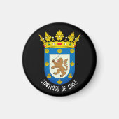 Wappen von Santiago de Chile Magnet (Vorne)