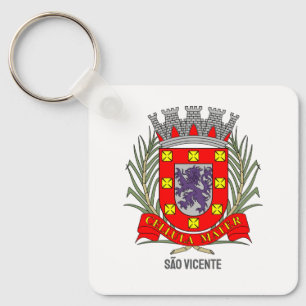 Wappen von São Vicente, São Paulo Schlüsselanhänger