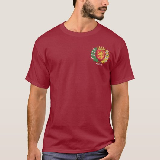 Wappen von Saragossa, SPANIEN T-Shirt (Vorderseite)