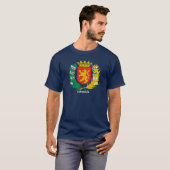 Wappen von Saragossa, SPANIEN T-Shirt (Vorne ganz)