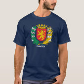Wappen von Saragossa, SPANIEN T-Shirt (Vorderseite)