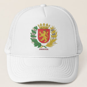 Wappen von Saragossa, SPANIEN Truckerkappe