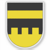 Wappen von Schellenberg, Liechtenstein Aufkleber (Vorderseite)