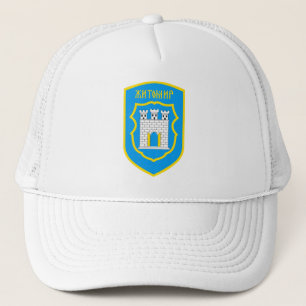 Wappen von Schytomyr - UKRAINE Truckerkappe