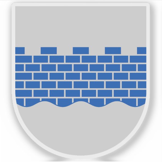 Wappen von Seinäjoki, Finnland Aufkleber (Vorderseite)