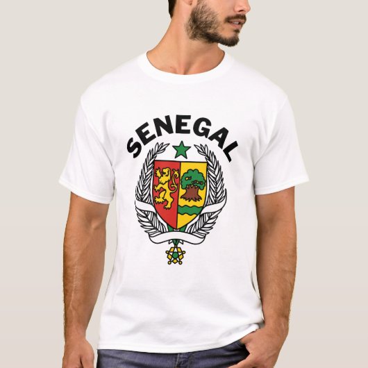 Wappen von Senegal T-Shirt (Vorderseite)