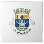 Wappen von Setúbal, PORTUGAL Fliese (Vorderseite)