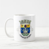 Wappen von Setúbal, PORTUGAL Kaffeetasse (Links)