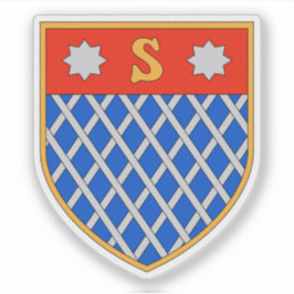 Wappen von Shkodër, Albanien Aufkleber