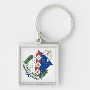 Wappen von Shrepport, Louisiana Schlüsselanhänger
