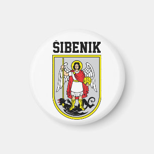 Wappen von Šibenik - Kroatien Magnet