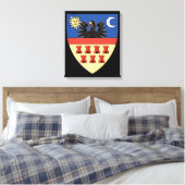 Wappen von Siebenbürgen Leinwanddruck (Insitu (Schlafzimmer))
