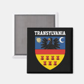 Wappen von Siebenbürgen Magnet (Vorderseite/Rückseite)