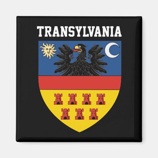 Wappen von Siebenbürgen Magnet (Vorne)