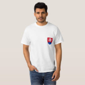 Wappen von Slowakei T-Shirt (Vorne ganz)