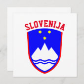 Wappen von SLOWENIEN (Vorne/Hinten)
