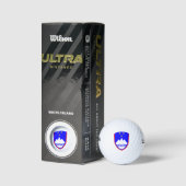Wappen von SLOWENIEN Golfball (Verpackungen)