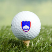 Wappen von SLOWENIEN Golfball (Insitu T-Shirt)