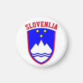 Wappen von SLOWENIEN Magnet (Vorne)
