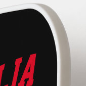 Wappen von SLOWENIEN Pickleball Schläger (Linke Seite)